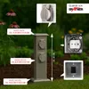 Grafner Edelstahl Gartensteckdose mit 4 Steckdosen, IP54, Produktbild-Vorschau 7