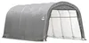 ShelterLogic Folien Zeltgarage Gerätehaus Grau 610x370x240 Produktbild-Vorschau 1
