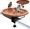 Vogeltränke balkon mit edelstahl-halterung, wetterfest Produktbild-Vorschau 1