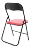 Klappstuhl HLO-CP52  rot/schwarz Produktbild-Vorschau 4