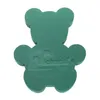 Nass Steckschaum Teddybär 25x21x6cm auf Hartschaumunterlage Produktbild-Vorschau 1