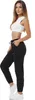Tazzio Damen Jogginghose F300 Schwarz L Produktbild-Vorschau 2
