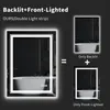 Zrcadlo do koupelny Vrygle LED 60 x 80 cm – nástěnné Náhled obrázku produktu 16