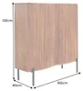 riess-ambiente Highboard GRANDEUR 120cm braun schwarz Produktbild-Vorschau 7