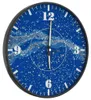 vidaXL Orologio da parete con scala e lancette luminose blu Anteprima dell’immagine prodotto 3