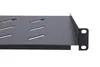 Półka Extralink 1U 350mm czarna 19" do szaf wiszących Szafy Podgląd zdjęcia produktu 5
