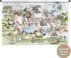 MuchoWow® Wandteppich Wandbehang Dschungel - Bus - Tiere - Produktbild-Vorschau 1