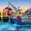 PLAYMOBIL City Action 70769 Grande nave portacontainer con Anteprima dell’immagine prodotto 9