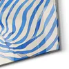 DEQOART Glasbild Echtglas 60x90 cm 'Blaue Stille' Wandbild Produktbild-Vorschau 5