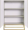 Selsey VELDIO - Highboard 2-türig, Graubeige Taupe mit Produktbild-Vorschau 4