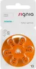 Signia Gr. 13 Hörgerätebatterien Orange 6er Blister PR48 Produktbild-Vorschau 3