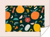 MuchoWow® Poster Obst - Schleife - Abstrakt - Pastell - Produktbild-Vorschau 1