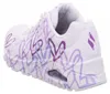 Skechers Uno Spread The Love White Durabuck/ Multi Purple Produktbild-Vorschau 51
