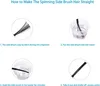 Instructions on how to straighten bent side brush hair for a robot vacuum cleaner. Anteprima dell’immagine prodotto