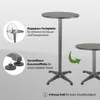 Stehtisch 2in1 Bistrotisch Alu klappbar höhenverstellbar Produktbild-Vorschau 4