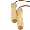 Sk07 Corde à sauter en cuir + poignées en bois Hms Voir les images du produit 14