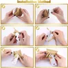 50 Stück Gastgeschenke Hochzeit für Gäste, Vintage Goldener Produktbild-Vorschau 7
