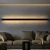 ZMH led nástěnné svítidlo vnitřní černá teplá bílá 80CM 27W Náhled obrázku produktu 1