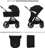 KINDERKRAFT Passeggino combinato Nea 2 2in1 Midnigth Nero Anteprima dell’immagine prodotto 2