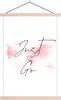 MuchoWow® Textilposter Weltkarte - Aquarell - Zauberspruch Produktbild-Vorschau 1