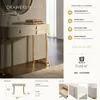 Glamouröse Beauty-Konsole 100 x 40 x 80 cm mit 3 Schubladen Produktbild-Vorschau 13