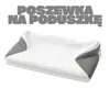 YaLiva_Decor® Fodera ergonomica per cuscino Bianco Grigio l Anteprima dell’immagine prodotto 5