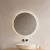 Espejo LED para baño, 50 cm de diámetro, forma redonda. Vista previa de la imagen del producto 1