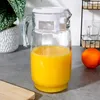 Krug für Getränke, Wasser, Saft, Limonade, Glas mit Deckel, Produktbild-Vorschau 2
