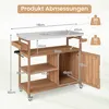 Venkovní kuchyňský ostrůvek s nerezovou deskou a dostatkem Náhled obrázku produktu 2