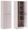 Badezimmer Hochschrank mit 60 cm Breite in Beige, 2 Türen, Produktbild-Vorschau 1