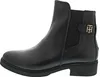 Tommy Hilfiger TH Leather Flat Boot FW0FW06749BDS Produktbild-Vorschau 6