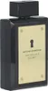 A black perfume bottle with a gold label. Produktbild-Vorschau