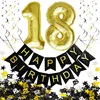 Oblique Unique 18. Geburtstag Party Deko Set - Girlande + Produktbild-Vorschau 1