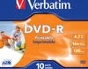 Verbatim 43521, DVD-R, Tlač, Kartón, 10 kusov, 4,7 GB Náhľad obrázku produktu 7