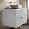 Meuble sous lavabo Badplaats Rimini 80 x 46 cm blanc mat - Voir les images du produit 3