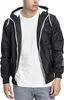 Urban Classics - CONTRAST WINDBREAKER schwarz / weiß - L Produktbild-Vorschau 3
