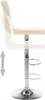A side view of a single adjustable bar stool. Náhľad obrázku produktu