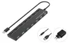 Conceptronic HUBBIES 7-Port-USB-2.0-Hub mit Netzteil, USB Produktbild-Vorschau 1
