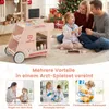 COSTWAY Carrello medico per bambini, set medico in legno Anteprima dell’immagine prodotto 9