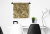 MuchoWow® Wandteppich Wandbehang Muster - Formen - Gold Produktbild-Vorschau 3