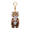 TY Beanie Bellies Clip, "Clawdia", Tiger, ca 10 cm. Produktbild-Vorschau 2