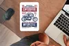 MuchoWow® Mauspad Mousepad Mancave - Motorrad - Vintage - Produktbild-Vorschau 3