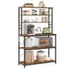 A kitchen baker's rack filled with kitchen appliances and storage items, displayed against a white background. Produktbild-Vorschau