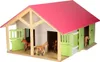 Detská stajňa Globe Farm Horse s 2 boxmi a 1 dielňou 1:24 Náhľad obrázku produktu 7