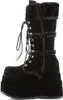 Demonia | Stiefel - Bear-202 - EU 38 - US 8 - Schwarz - Produktbild-Vorschau 3