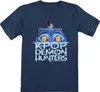 KPop Demon Hunters T-Shirt Uni Derpy Tiger navy 140 Produktbild-Vorschau 1