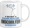 Discgolfer Geschenk Tasse So Gut Kann Nur Ein Discgolfer Produktbild-Vorschau 1