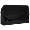 A black outdoor lounge bed with a canopy. Produktbild-Vorschau
