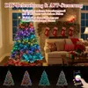 COSTWAY Albero di Natale artificiale 180 cm, albero di Anteprima dell’immagine prodotto 7