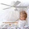 INONEFT 106 cm Deckenventilator mit Beleuchtung und Produktbild-Vorschau 3